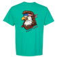 Rockin Free Bird - Comfort Colors - Heavyweight Unisex Tee - Greens