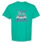 Get in Loser We're Playing Mahjong - Comfort Colors - Heavyweight Unisex Tee - Greens