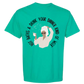 Hot Baths and Drink Your Dinner Kind of Week - Comfort Colors - Heavyweight Unisex Tee - Greens