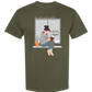 The Weather Outside is Frightful - Comfort Colors - Heavyweight Unisex Tee - Greens