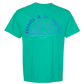 Sunsets & No Regrets - Comfort Colors - Heavyweight Unisex Tee - Greens