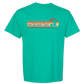 On Island Time - Comfort Colors - Heavyweight Unisex Tee - Greens