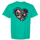 The World Is A Better Place With YOU In It - Comfort Colors - Heavyweight Unisex Tee - Greens