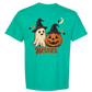 Halloween Besties - Comfort Colors - Heavyweight Unisex Tee - Greens