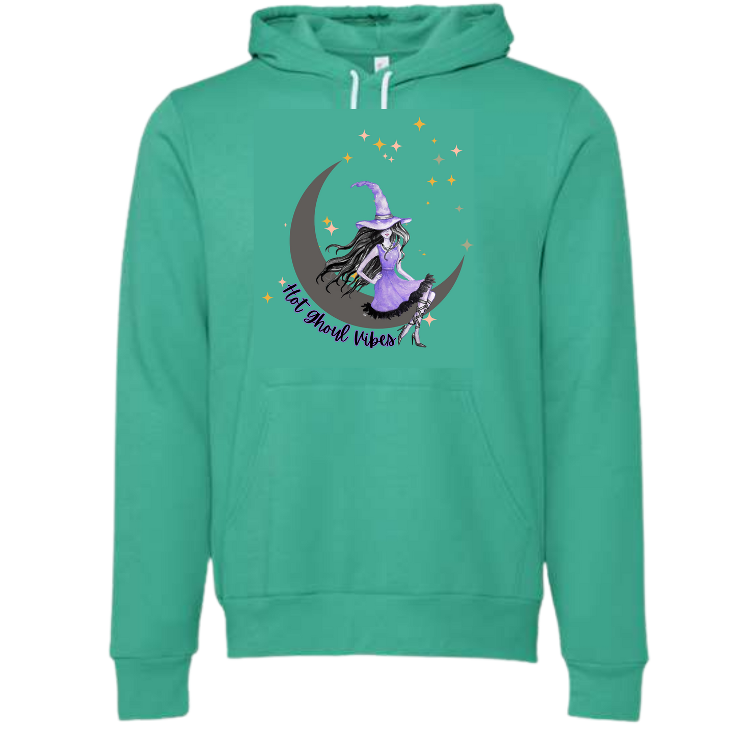 HP - Hot Ghoul Vibes - Sponge Fleece Hoodie - Blues, Purples