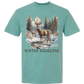 Winter Woodland - Comfort Colors - Heavyweight Unisex Tee - Greens