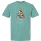 All Booked For Christmas - Comfort Colors - Heavyweight Unisex Tee - Greens