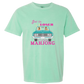 Get in Loser We're Playing Mahjong - Comfort Colors - Heavyweight Unisex Tee - Greens