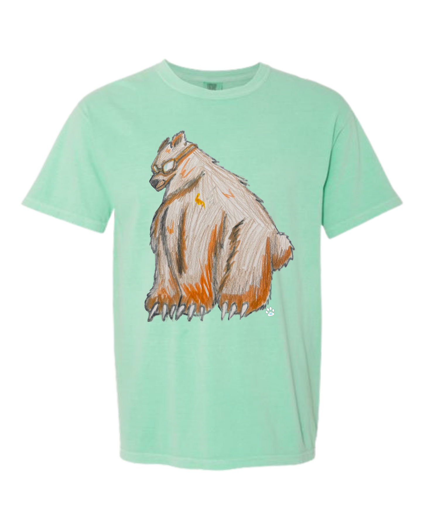 Muscle Bear - Comfort Colors - Heavyweight Unisex Tee - Greens
