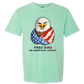 Free Bird An American Legend - Comfort Colors - Heavyweight Unisex Tee - Greens