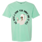 Hot Baths and Drink Your Dinner Kind of Week - Comfort Colors - Heavyweight Unisex Tee - Greens