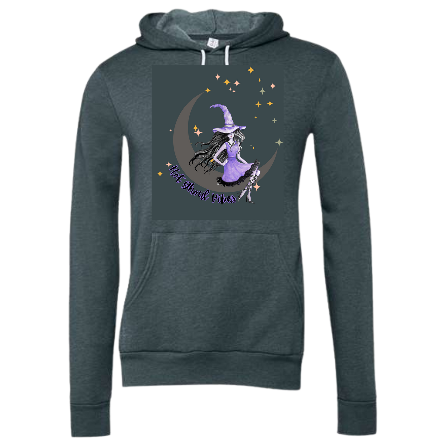 HP - Hot Ghoul Vibes - Sponge Fleece Hoodie - Blues, Purples