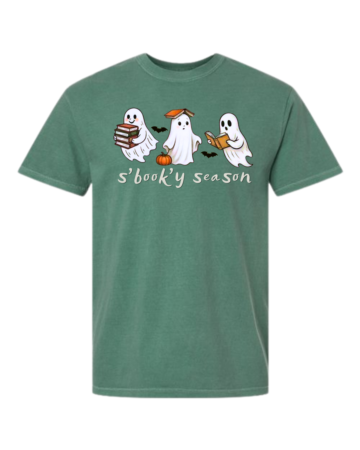 S'book'y season - Comfort Colors - Heavyweight Unisex Tee - Greens