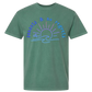 Sunsets & No Regrets - Comfort Colors - Heavyweight Unisex Tee - Greens