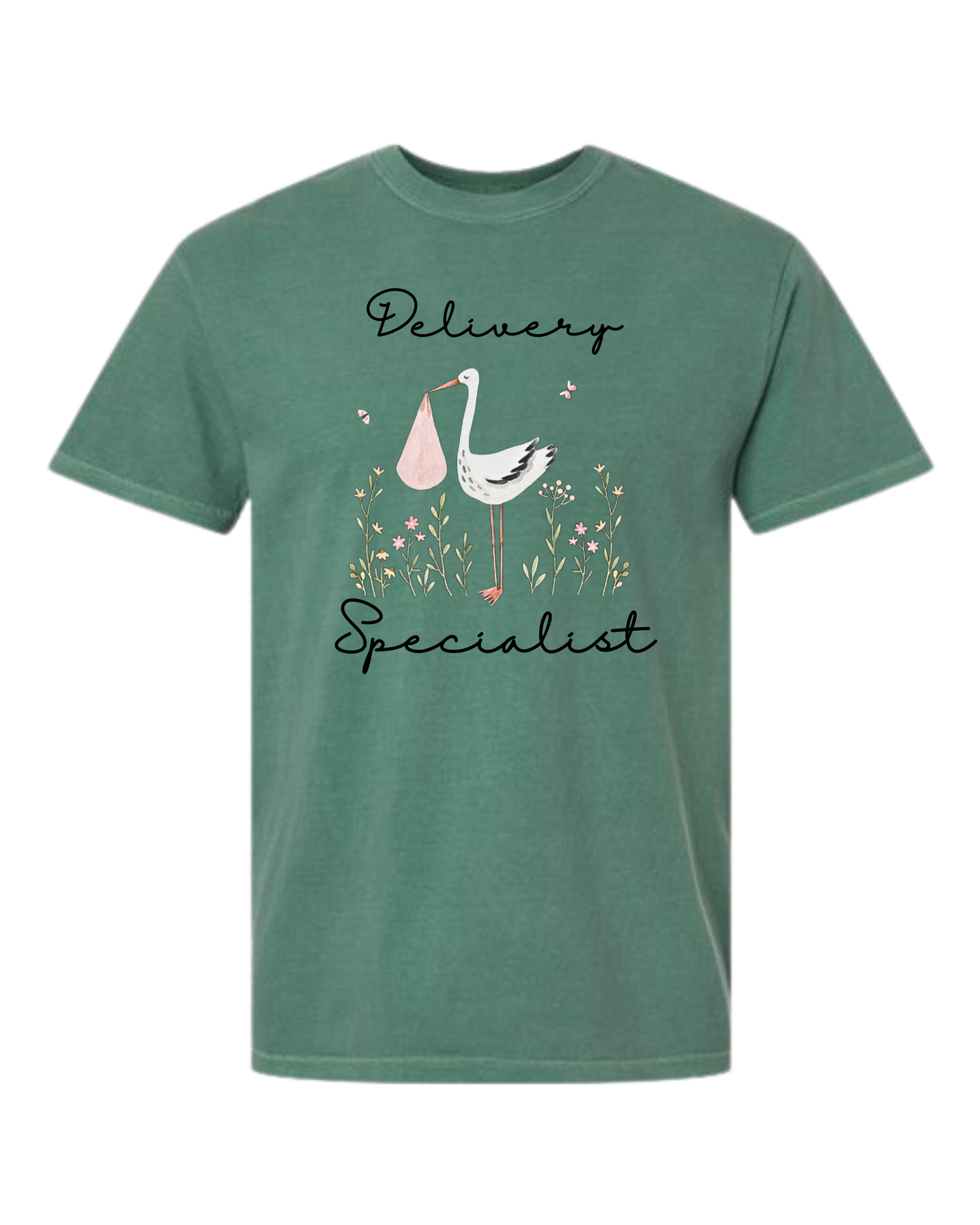 Delivery Specialist - Comfort Colors - Heavyweight Unisex Tee - Greens