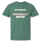 Not Moody. (just) Hormonally Gifted - Comfort Colors - Heavyweight Unisex Tee - Greens