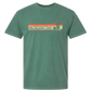 On Island Time - Comfort Colors - Heavyweight Unisex Tee - Greens