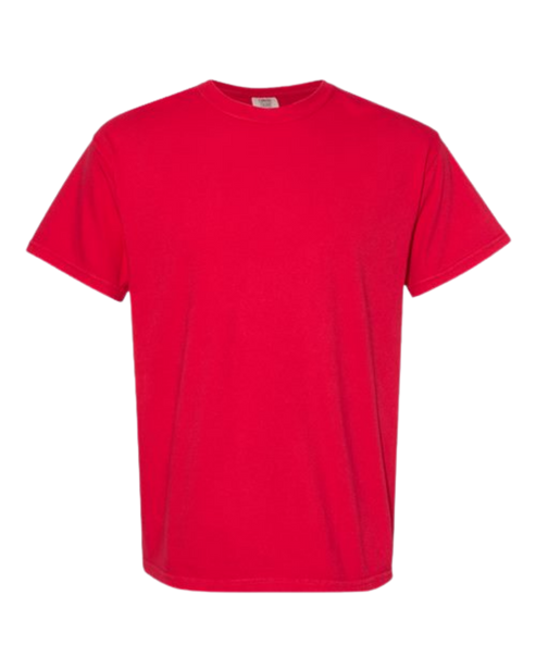 Custom Design - Comfort Colors - Heavyweight Unisex Tee - Reds