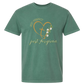 Not Perfect Just Forgiven - Comfort Colors - Heavyweight Unisex Tee - Greens