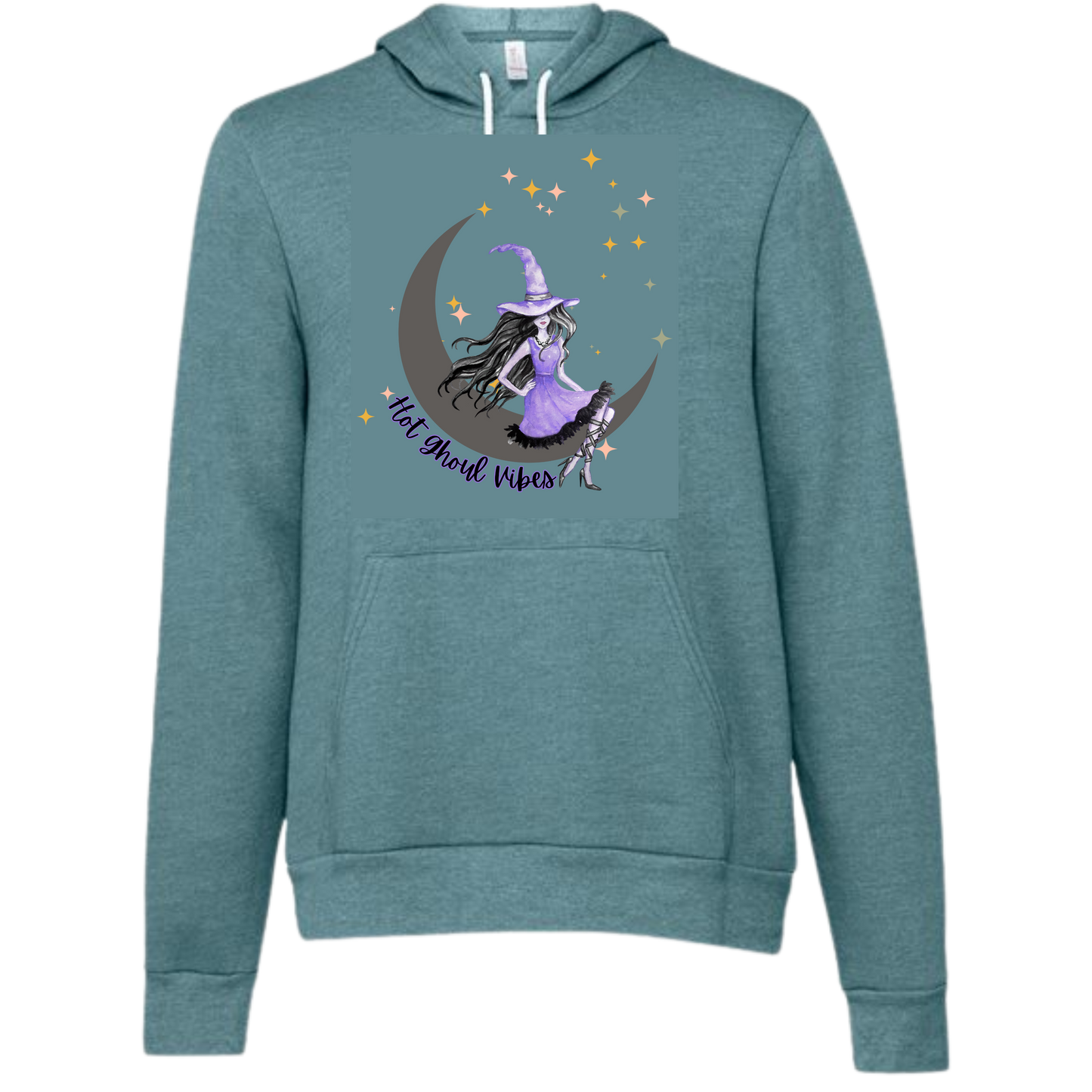HP - Hot Ghoul Vibes - Sponge Fleece Hoodie - Blues, Purples