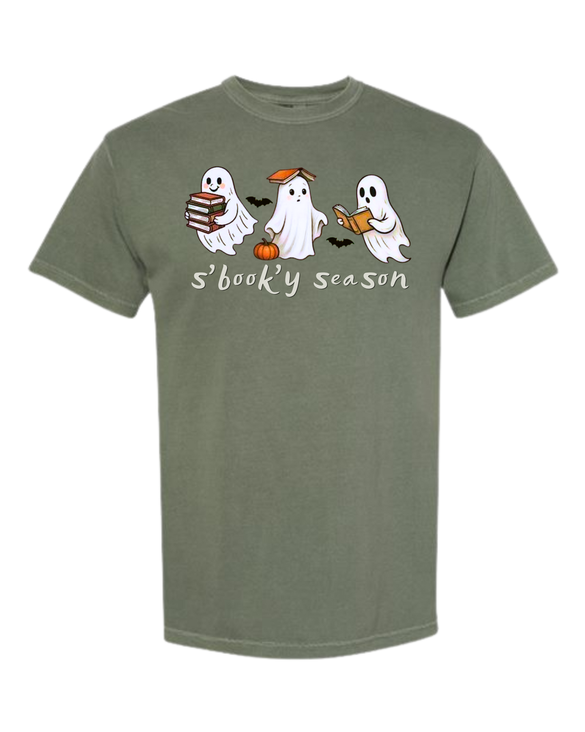 S'book'y season - Comfort Colors - Heavyweight Unisex Tee - Greens