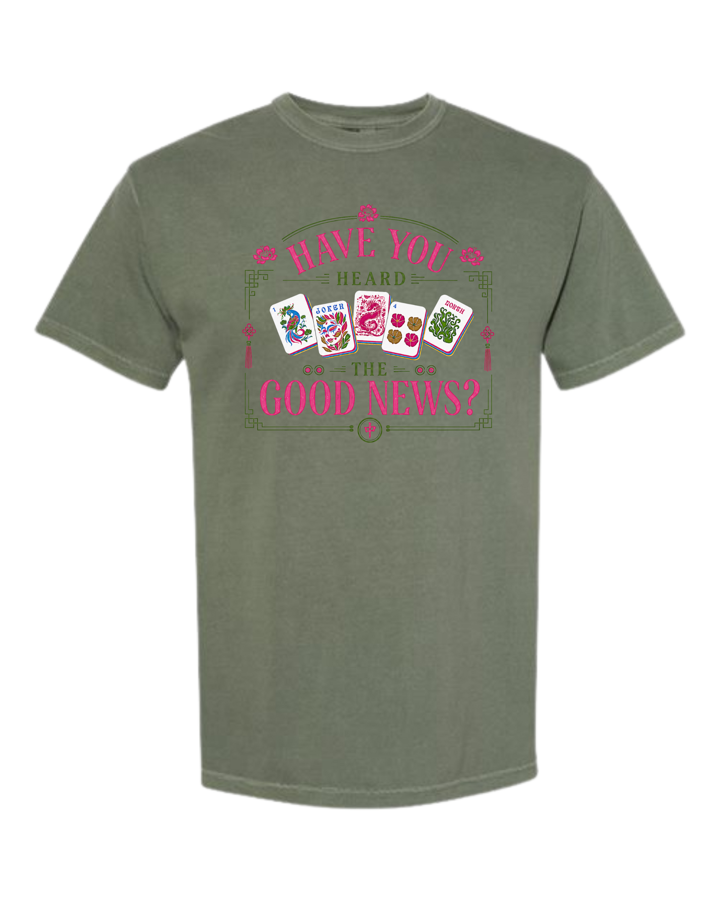 Have You Heard the Good News? - Comfort Colors - Heavyweight Unisex Tee - Greens