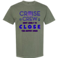 Cruise Crew Most Likely to Close the Buffet Down - Comfort Colors - Heavyweight Unisex Tee - Greens
