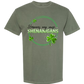 Hormones May Cause Shenanigans - Comfort Colors - Heavyweight Unisex Tee - Greens