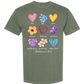 Galatians 5 - Spring - Comfort Colors - Heavyweight Unisex Tee - Greens