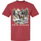 Winter Woodland - Comfort Colors - Heavyweight Unisex Tee - Reds