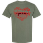 You & Me - Comfort Colors - Heavyweight Unisex Tee - Greens