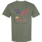 Love is in The Air - Comfort Colors - Heavyweight Unisex Tee - Greens