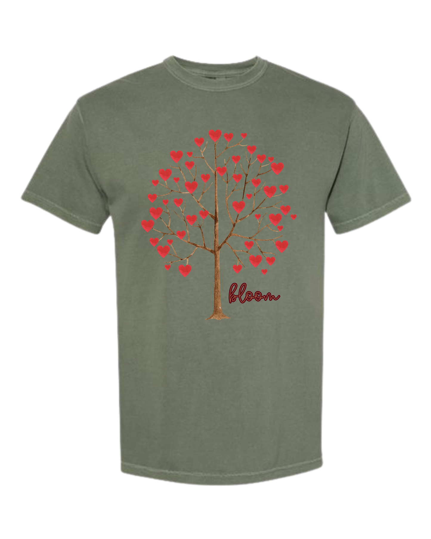 Bloom - Comfort Colors - Heavyweight Unisex Tee - Greens