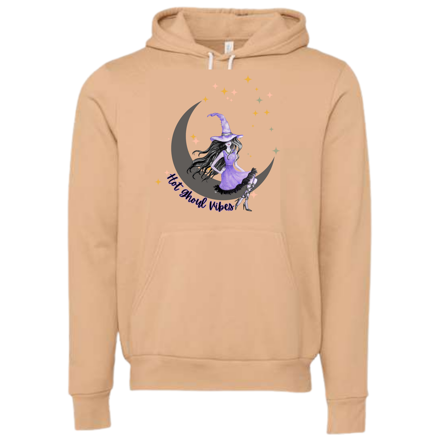 HP - Hot Ghoul Vibes - Sponge Fleece Hoodie - Greens, Neutrals