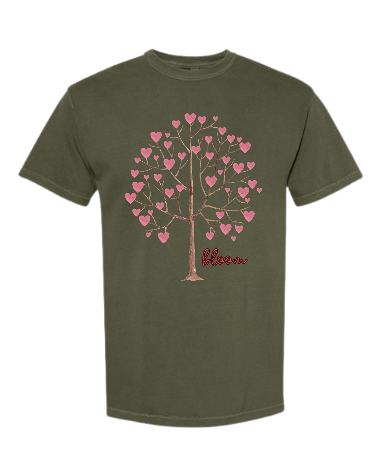 Bloom - Comfort Colors - Heavyweight Unisex Tee - Greens