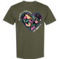 The World Is A Better Place With YOU In It - Comfort Colors - Heavyweight Unisex Tee - Greens