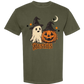 Halloween Besties - Comfort Colors - Heavyweight Unisex Tee - Greens