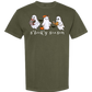 S'book'y season - Comfort Colors - Heavyweight Unisex Tee - Greens
