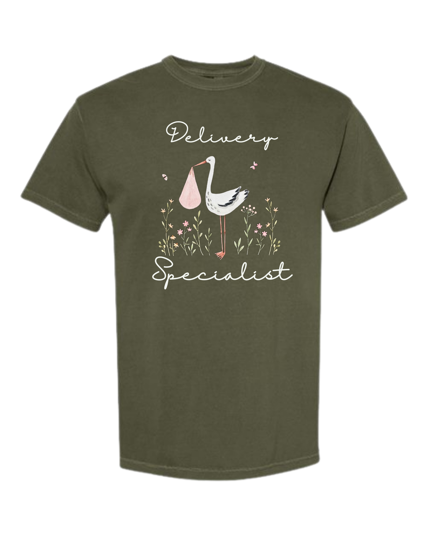 Delivery Specialist - Comfort Colors - Heavyweight Unisex Tee - Greens