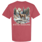 Winter Woodland - Comfort Colors - Heavyweight Unisex Tee - Reds