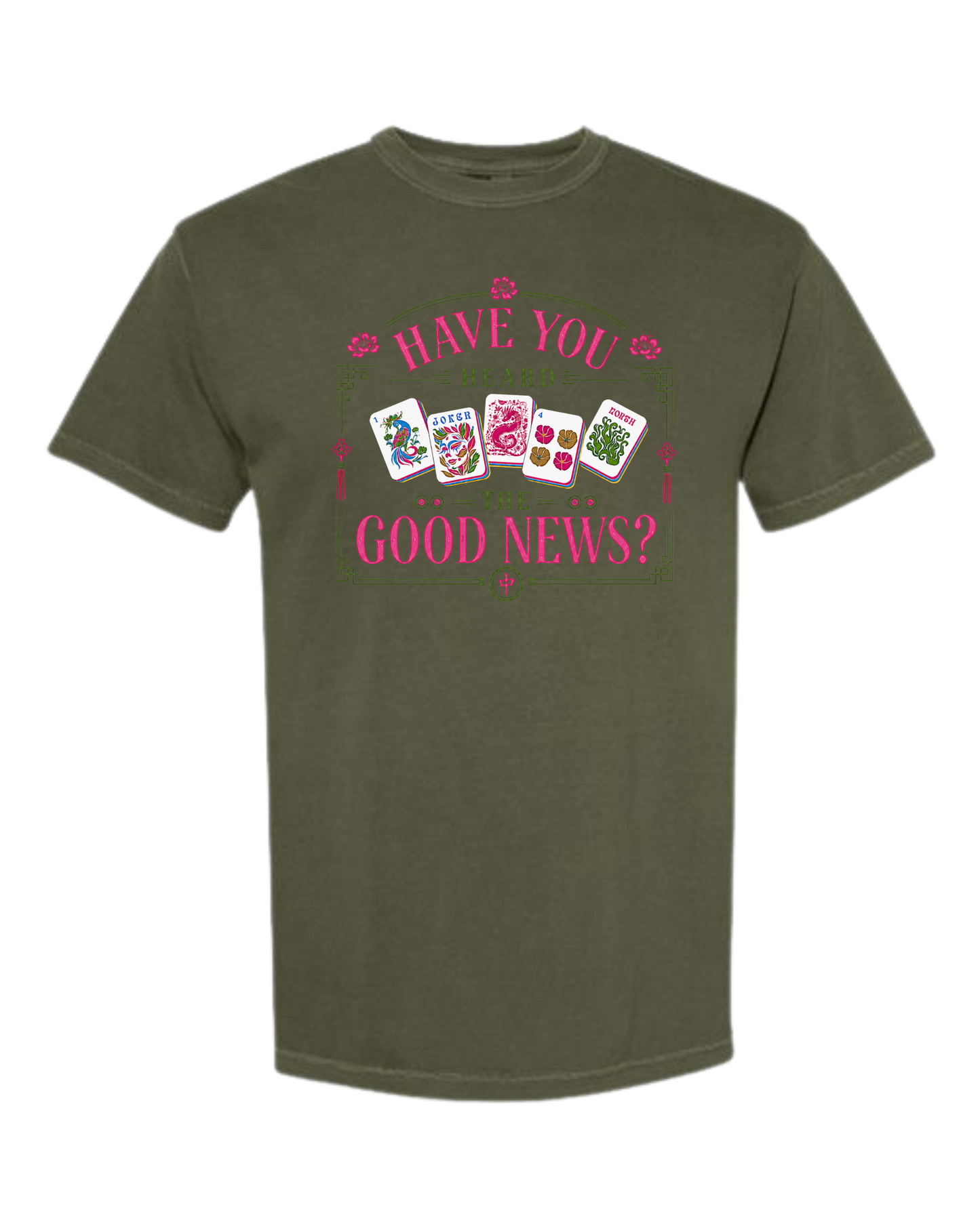 Have You Heard the Good News? - Comfort Colors - Heavyweight Unisex Tee - Greens