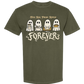 Sourdough Ghosties - Comfort Colors - Heavyweight Unisex Tee - Greens