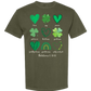 Galatians 5 - St Patrick's Day - Comfort Colors - Heavyweight Unisex Tee - Greens