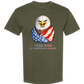 Free Bird An American Legend - Comfort Colors - Heavyweight Unisex Tee - Greens