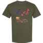 Love is in The Air - Comfort Colors - Heavyweight Unisex Tee - Greens
