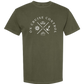 On Cruise Control - Comfort Colors - Heavyweight Unisex Tee - Greens