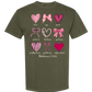 Galatians 5 - Valentines - Comfort Colors - Heavyweight Unisex Tee - Greens