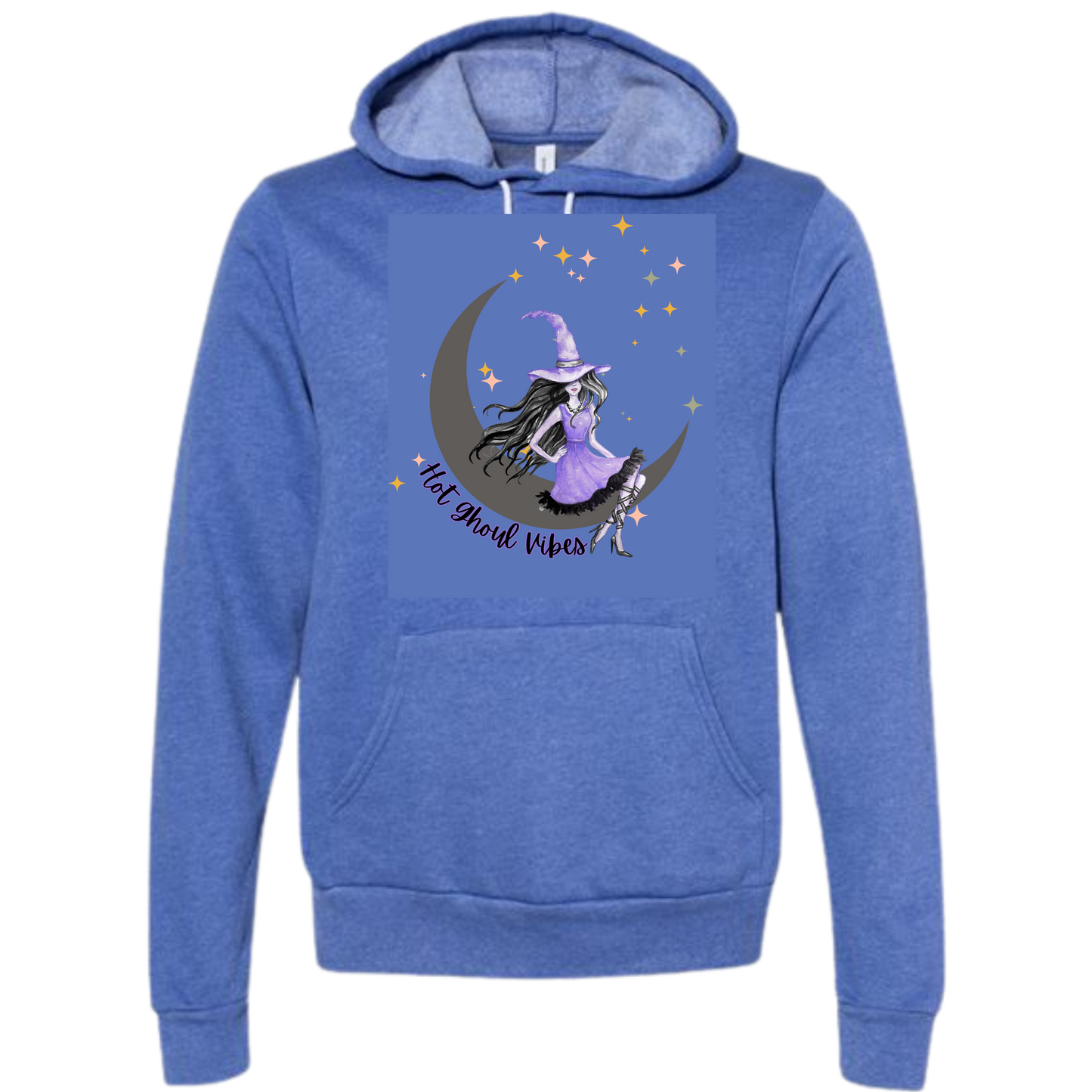 HP - Hot Ghoul Vibes - Sponge Fleece Hoodie - Blues, Purples
