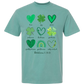 Galatians 5 - St Patrick's Day - Comfort Colors - Heavyweight Unisex Tee - Greens