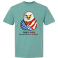 Free Bird An American Legend - Comfort Colors - Heavyweight Unisex Tee - Greens